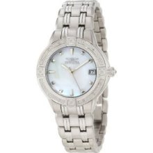 Invicta Women's 0266 Ii Collection Diamond Accented Stainless Steel Watch