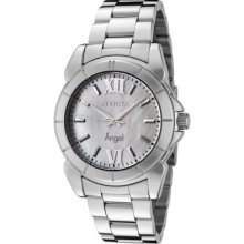 Invicta Women's Angel Collection Stainless Steel Mop Dial Watch 0458