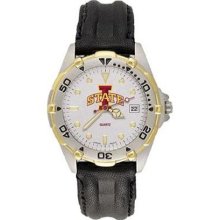 Iowa State Cyclones ISU NCAA All Star Mens Leather Strap Watch ...