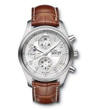 IWC Men's Spitfire Silver Dial Watch IW371702