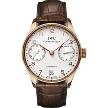 IWC Portuguese Automatic Mens 18 kt Rose Gold IW500113