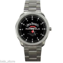 Jack Daniel Hard Cola Custom Sport Metal Wrist Watches Style