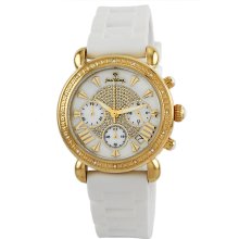 JBW Victory Sport Gold White Diamond Ladies Watch JB-6242-E