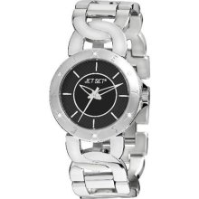 Jet Set Silver J62914-232 Jet Set J62914-232 Beverly Hills Ladies Watch