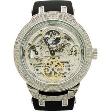 Joe Rodeo Master Automatic 2.20 ct Diamond Mens Watch JJM80