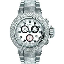 Joe Rodeo Razor 24.00ct Diamond Steel Men's Watch JR0R-5