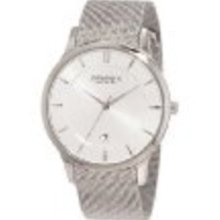 Johan Eric Men's JE2000-04-001 Silver Hobro Mesh Stainless Steel