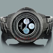Just Bling Watches: Excalibur Mens Diamond Watch 2ct