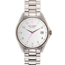 kate spade new york 'seaport grand' bracelet watch Silver