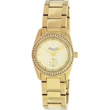Kenneth Cole New York Bracelet Gold-tone Dial Women's watch