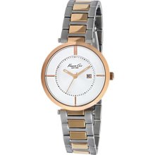 Kenneth Cole New York Women's KC4713 Analog Grey Time Silver Dial ...
