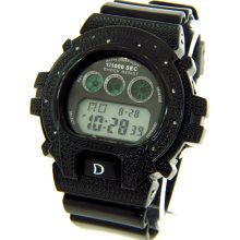 King Master D-Shock Black 0.12ct Diamond Men's Watch DS.217B