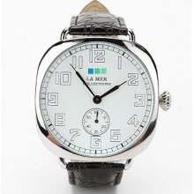 La Mer Oversized Vintage Watch: Silver One Size Womens Watches