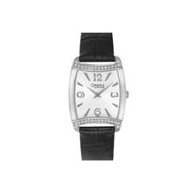 Ladies Caravelle by Bulova Rectangular Crystal Watch