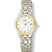 Ladies` Citizen Eco Drive Round 2 Tone Watch