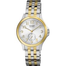 Ladies' Citizen Stainless Steel Quartz Crystal Watch