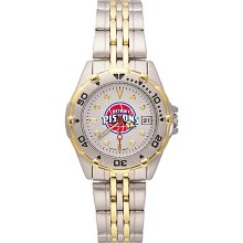 Ladies Detroit Pistons Watch - Stainless Steel All Star