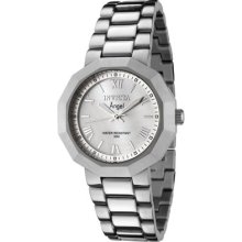 Ladies Invicta 0542 Angel Mop Dial Stainless Steel Swiss Quartz Watch