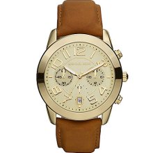 Ladies' Mercer Chronograph Watch with Leather Strap