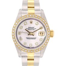 Ladies Rolex Datejust Watch 79173 Factory Meteorite Diamond Dial