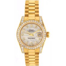 Ladies Rolex President Watch 179158 Mother-Of-Pearl Dial