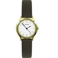 Ladies Sekonda Gold Plate Sleek White And Gold Dial Watch 4136 RpÂ£39.99