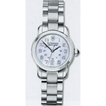 Ladies Small Mother-of-pearl Dial Vivante Stainless Steel Watch