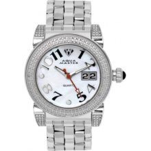 Ladies Watches Diamond Aqua Master Watch Round White