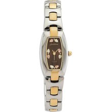 Landstroms Ladies Black Hills Gold Watch with Oval Face