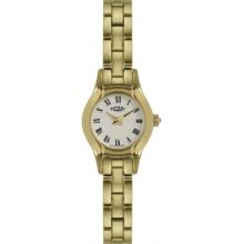 LB02863-09 Rotary Ladies Gold Plated Cocktail Watch