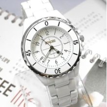 Leisure Quartz Women Ladies Stainless Steel Hours Water Analog Wrist Watch Sport