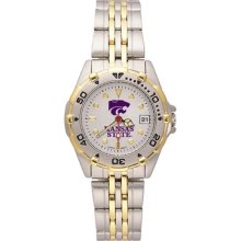 LogoArt NCAA Ladies All Star Bracelet Watch with Team Logo Dial NCAA Team: Kansas State