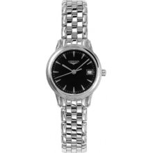 Longines Flagship Black Dial Ladies Watch L42164526