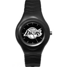 *Los Angeles Lakers Shadow Black Sports Watch with White Logo