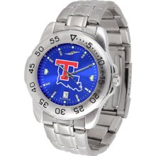 Louisiana Tech (LA Tech) Bulldogs Sport Steel Watch - AnoChrome Dial - SPORTM-A