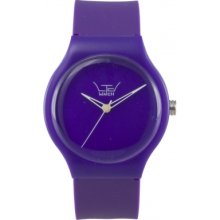 LTD-111201 LTD Watch Unisex Limited Edition Purple Dial And Pu Strap W...