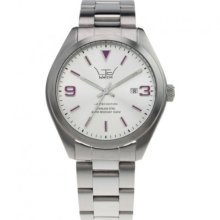 Ltd Unisex Steel Ex Limited Edition Analogue Watch 280101 With Solid Stainless Steel Case And Bracelet With Silver Dial