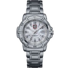 Luminox 7258 Steel Colormark Women's 38MM Mother of Pearl/Grey Watch