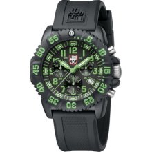 Luminox Evo Navy Seal Colormark Blackout Chrono Men's Watch A3097