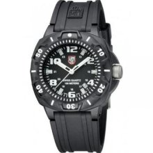 Luminox Sentry Black Dial Rubber Mens Watch 0201.sl