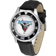 Maine Black Bears Men's Leather Sports Watch