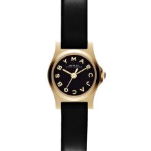 MARC by Marc Jacobs 'Henry Dinky' Leather Strap Watch