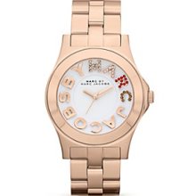 Marc By Marc Jacobs Rivera Rose Gold Stainless Steel Ladies Watch Mbm3138