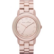 Marc By Marc Rose Gold Stainless Steel Ladies Watch MBM3099