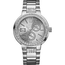 Marc Ecko Men's Cool Chronograph Silver-Tone Bracelet Watch
