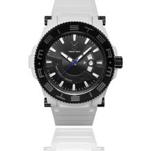 Meister Mstr Prodigy Watch White Black Blue Japan Quarts Movement