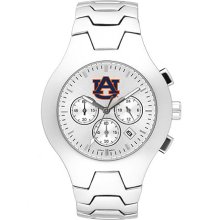 Mens Auburn University Tigers Watch - Stainless Steel Hall-Of-Fame