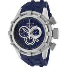 Men's Bolt Chronograph Blue Dial Blue