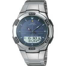Men's Casio Wave Ceptor Ani-digi Atomic Watch Wva105hda-2av
