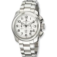 Mens Charles Hubert Stainless Steel Chronograph Watch